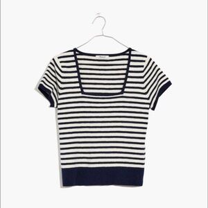 Madewell Square-neck Sweater Tee
